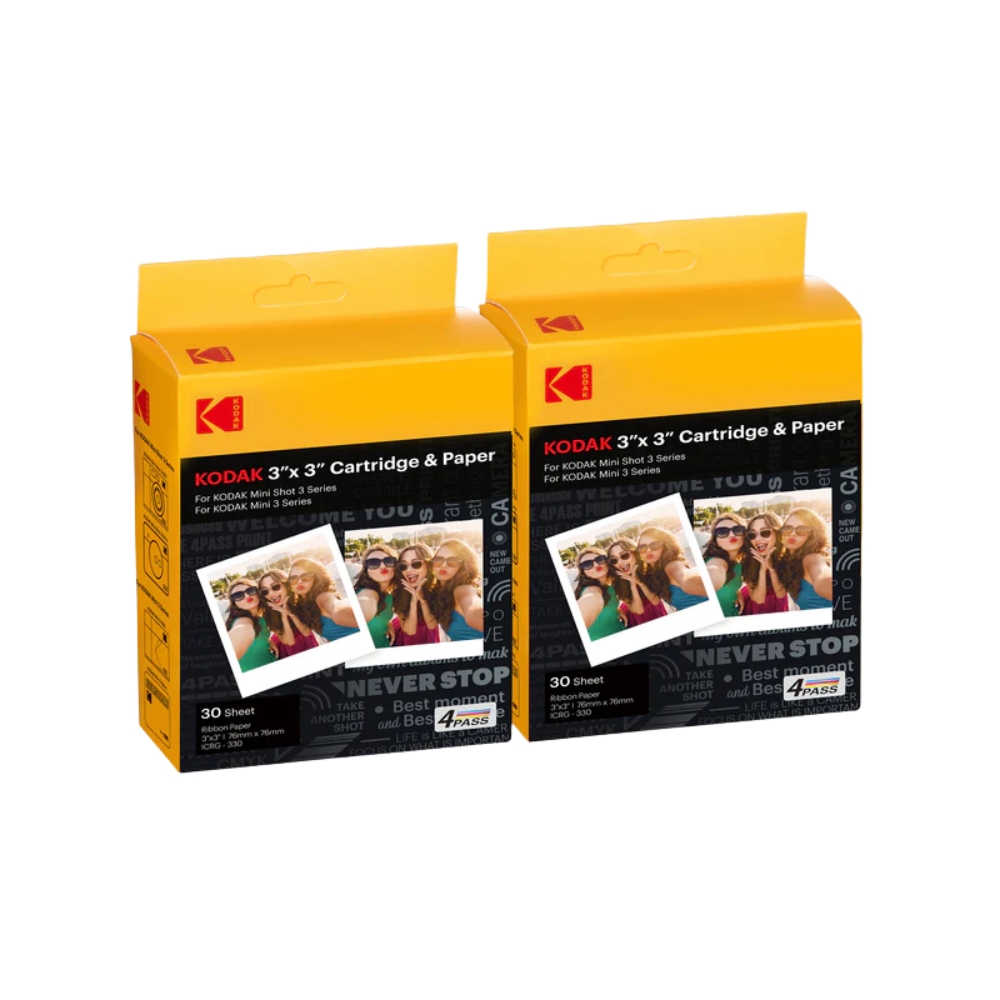 Aνταλλακτικό Φωτογραφικό Χαρτί Kodak για Κάμερα Mini Shot 3 (60τμχ)