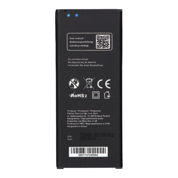Battery for Samsung Galaxy Note 4 N910 3400 mAh Blue Star Premium