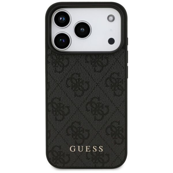 03d72b50e1328c0af86590b0b5790119 GUESS case for IPHONE 17 Pro GUHCP17LG4GFGR (PU 4G Classic) black