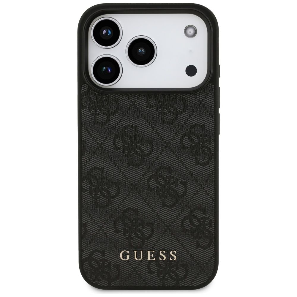 03d72b50e1328c0af86590b0b5790119 GUESS case for IPHONE 17 Pro GUHCP17LG4GFGR (PU 4G Classic) black