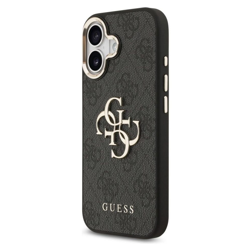 04187c34d2d327a005ca3be4c48727b4 GUESS case for IPHONE 17 GUHCP17S4GMGCGR (PU W/ Big 4G Classic Logo) gold black