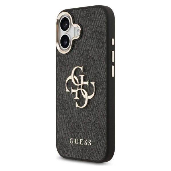 04187c34d2d327a005ca3be4c48727b4 GUESS case for IPHONE 17 GUHCP17S4GMGCGR (PU W/ Big 4G Classic Logo) gold black