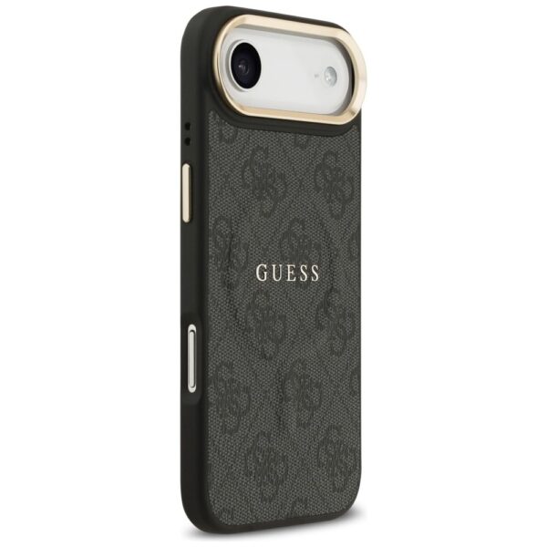 GUESS case for IPHONE 17 Air compatible with MagSafe GUHMP17MP4MSEGCK (PU 4G W/ Classic) black