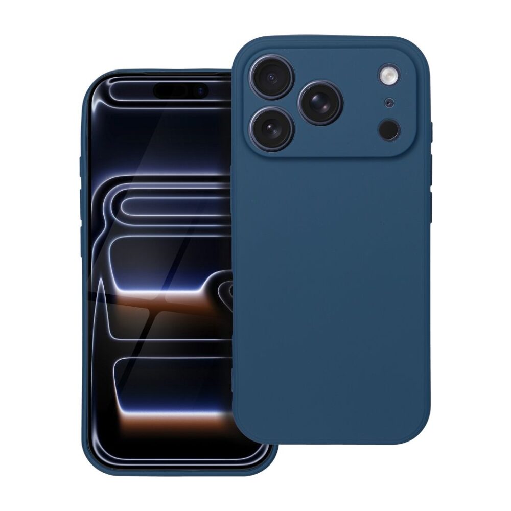 0830c5f288cbdd84fe97876e2bfc0b39 SOFT case for IPHONE 17 Pro dark blue