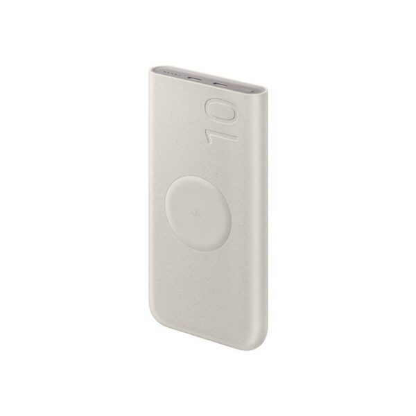 Samsung Powerbank 10000mAh 25W Ταχείας Φόρτισης Beige EB-U2510XUEGEU
