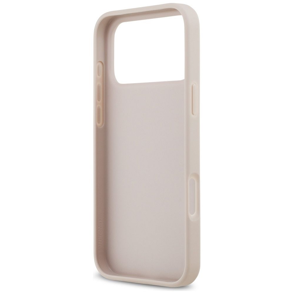 0b7198fd0c0270025880e57e368034b7 GUESS case for IPHONE 17 Pro Max GUHCP17XP4TPP (4G Double Card Triangle) pink