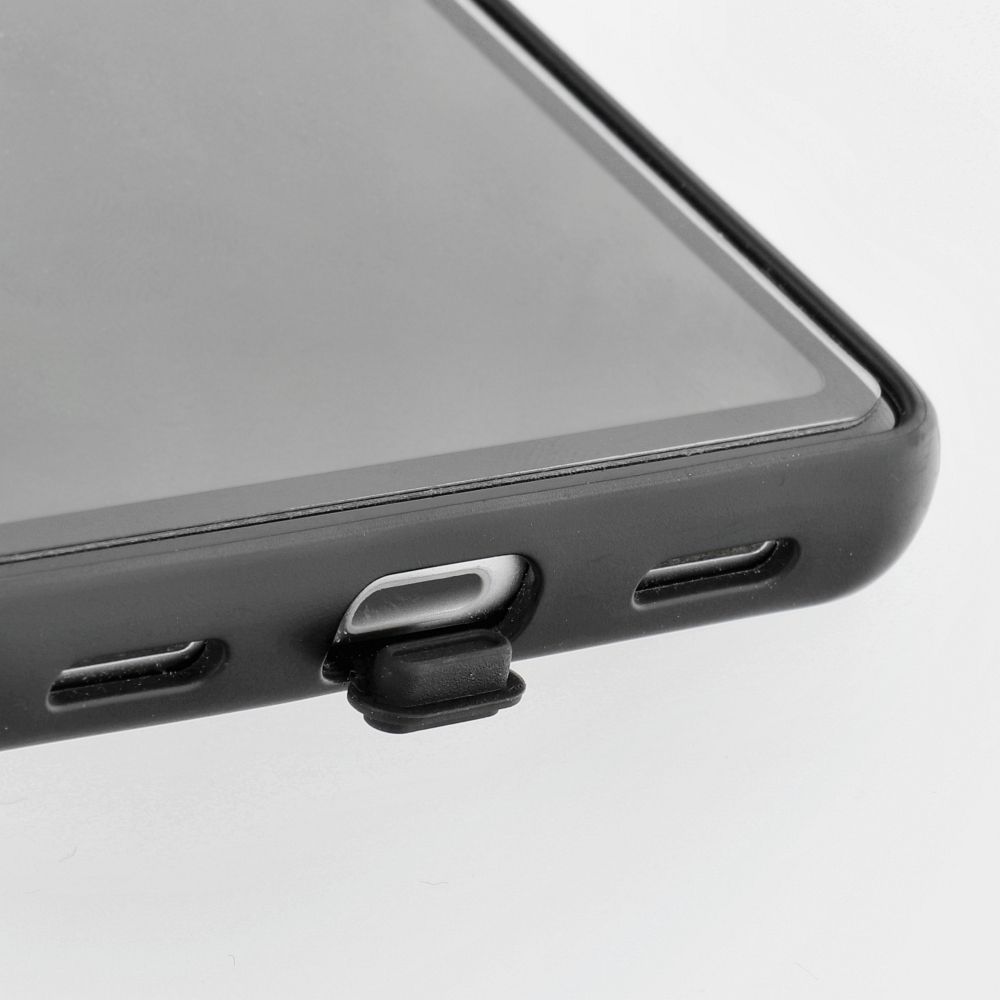 Lightning Charging Socket Cap with Holder black