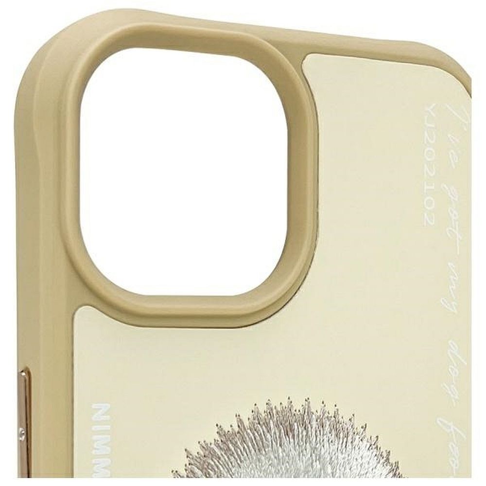 NIMMY case GLASSES COOL DOG for IPHONE 15 khaki