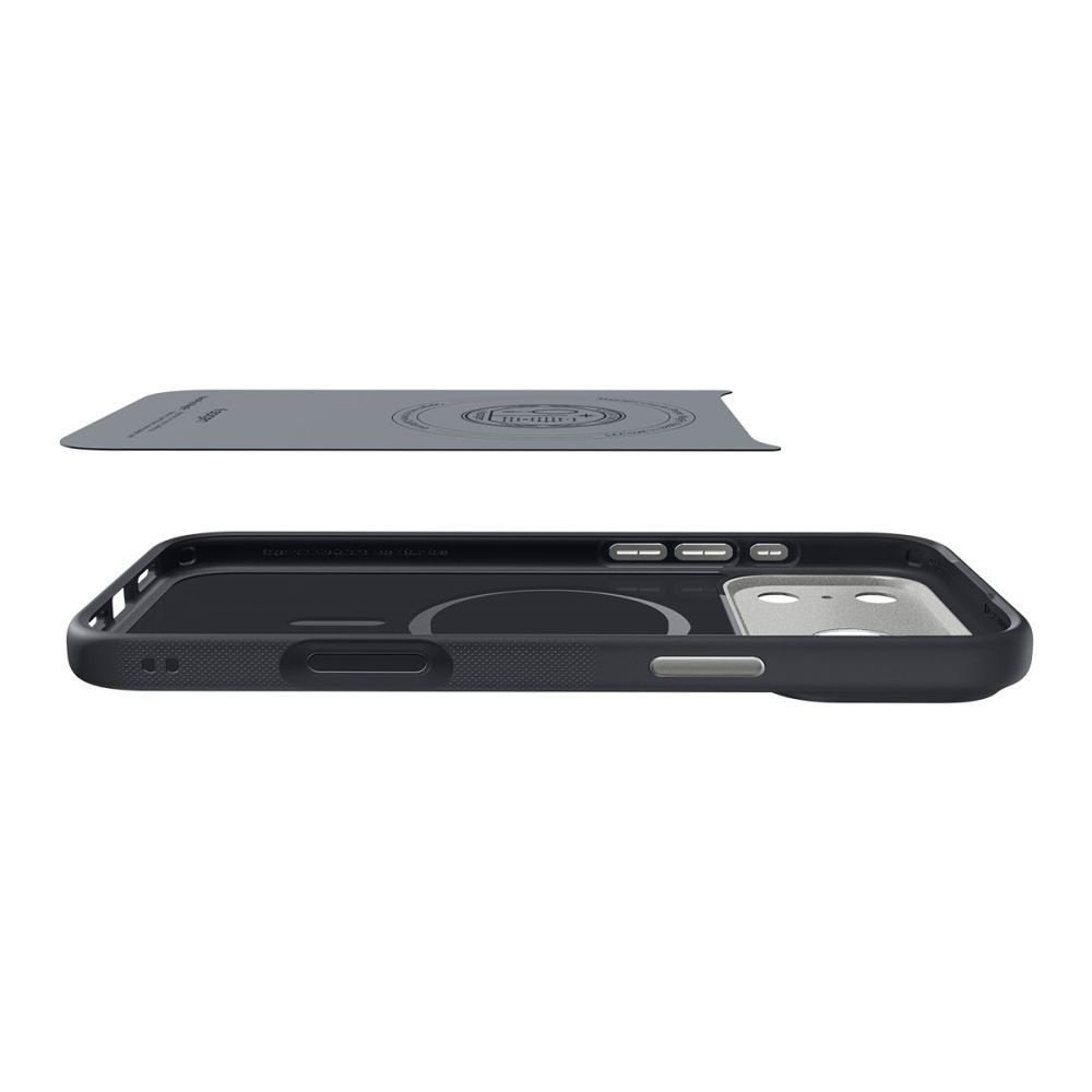 SPIGEN case NANO POP MAG compatible with MagSafe for IPHONE 17 Pro Max black sesame