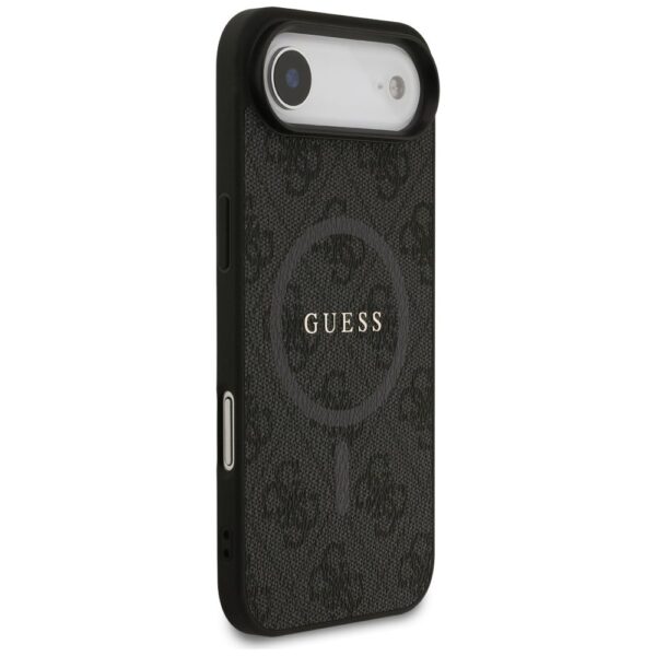 11d0bb82a9ff70688ec16f581b15c3b1 GUESS case for IPHONE 17 Air compatible with MagSafe GUHMP17MG4GFRK (PU 4G Ring Classic Logo) black