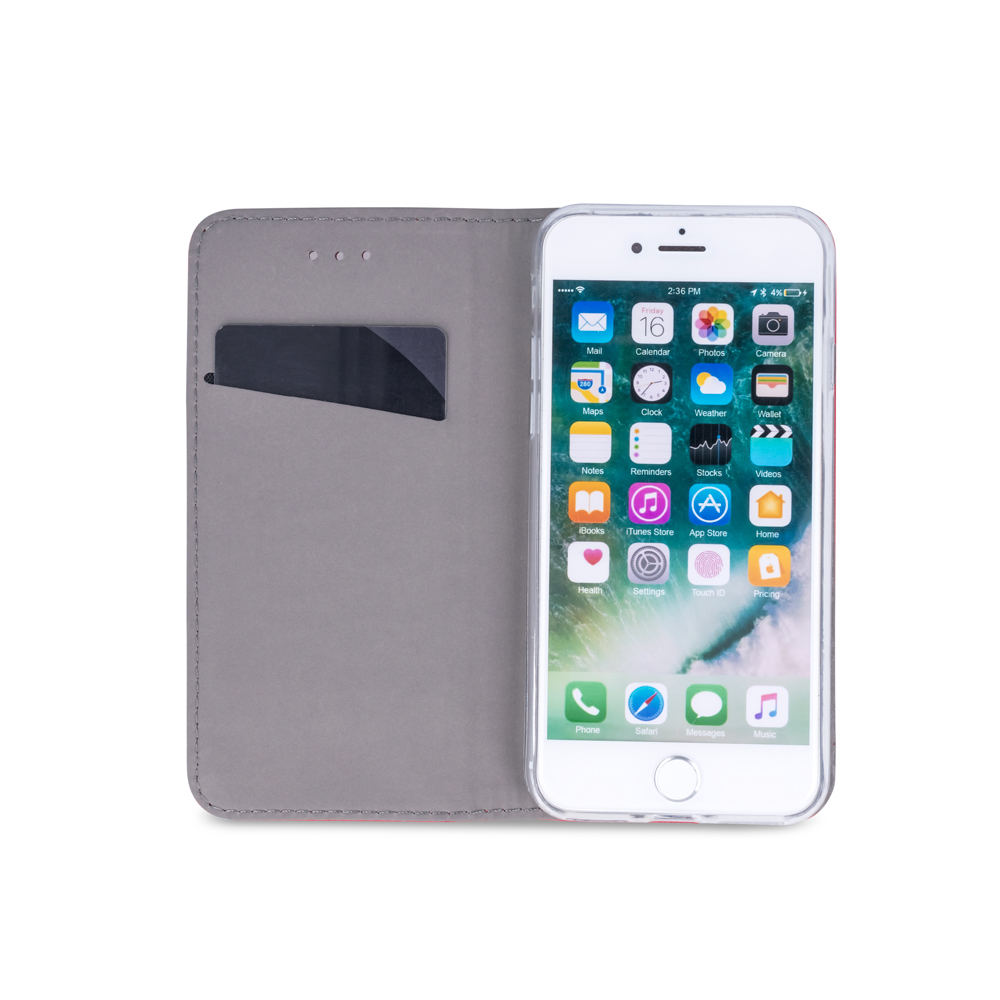 130863_oryg Smart Magnet case for Xiaomi Redmi Note 14 Pro 5G (Global) / Note 14 Pro Plus 5G (Global) red