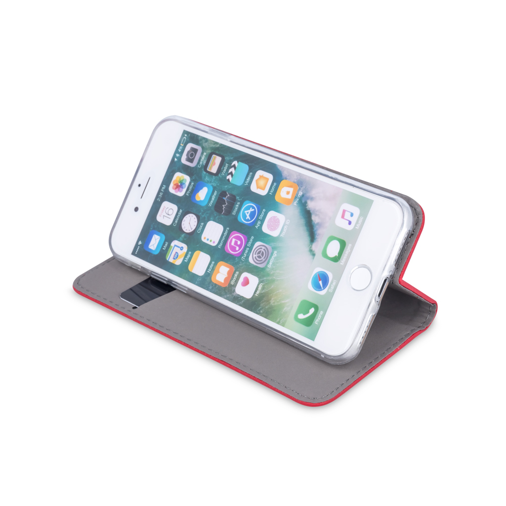 130864_oryg Smart Magnet case for Xiaomi Redmi Note 14 Pro 5G (Global) / Note 14 Pro Plus 5G (Global) red