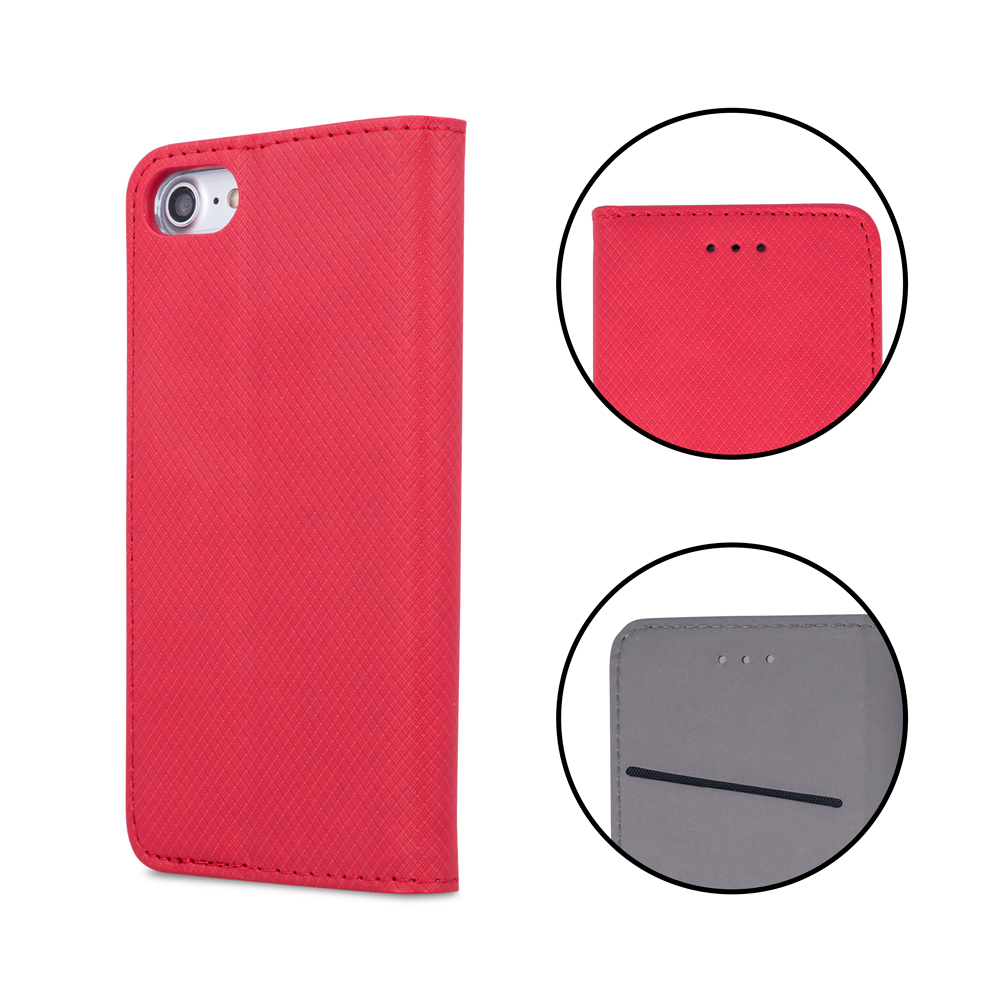 130866_oryg Smart Magnet case for Xiaomi Redmi Note 14 Pro 5G (Global) / Note 14 Pro Plus 5G (Global) red