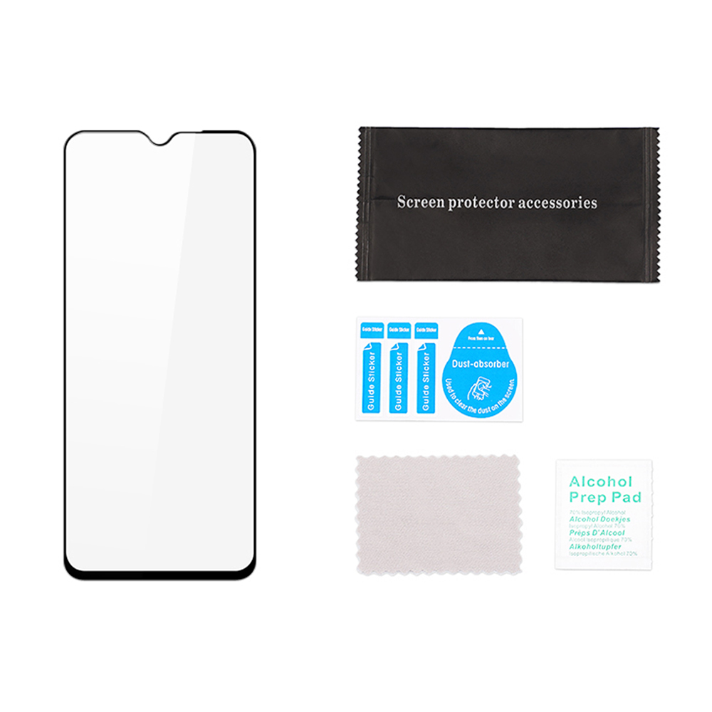 Dux Ducis 9D Tempered Glass Screen Protector for Xiaomi Redmi A2 / Redmi A1 9H with Black Frameeng