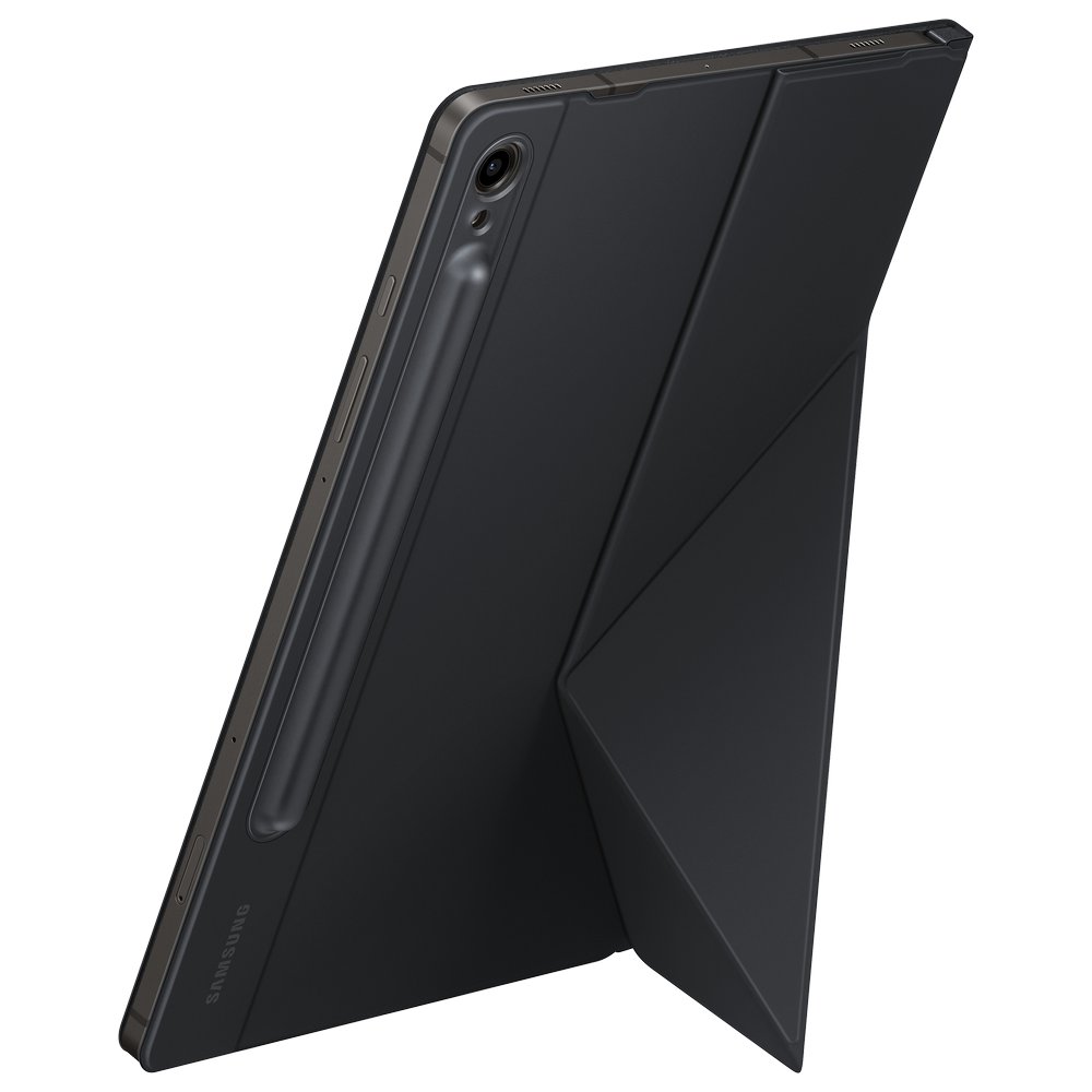 Flip case with stand for Samsung Galaxy Tab S9 Smart Book Cover - blackeng
