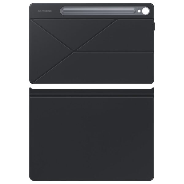 Flip case with stand for Samsung Galaxy Tab S9 Smart Book Cover - blackeng