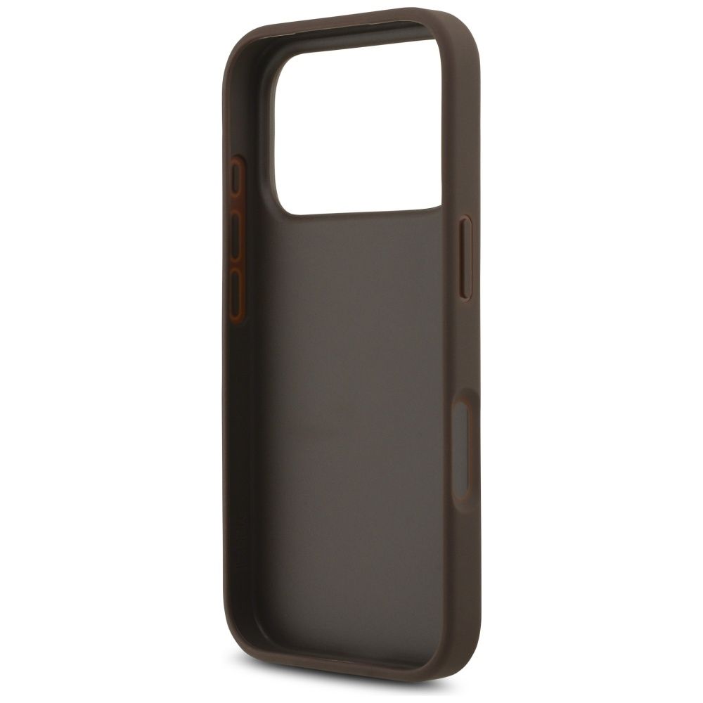 GUESS case for IPHONE 17 Pro GUHCP17LP4GMGSW (PU W/ Strap 4G Classic Logo) brown
