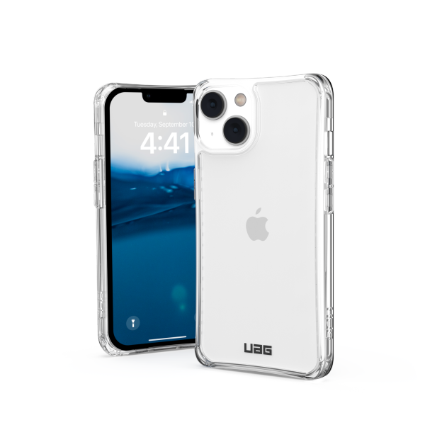 151680_2 UAG Plyo case for iPhone 13 / iPhone 14 - transparenteng