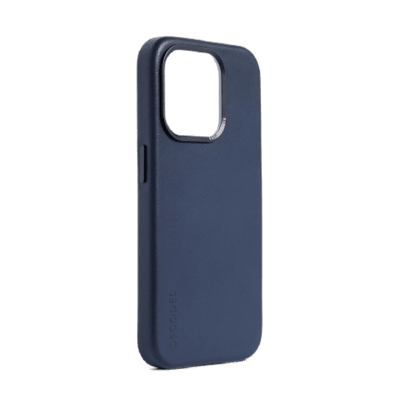 Decoded Leather Case with MagSafe for iPhone 15 Pro - blueeng