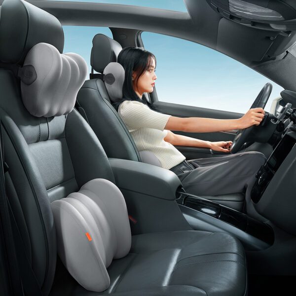 [RETURNED ITEM] Baseus ComfortRide car headrest cushion - grayeng