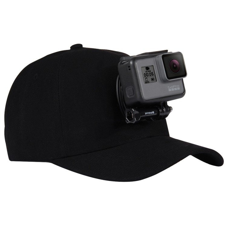 Czapka Puluz z mocowaniem na kamerę sportową (DJI, GoPro, Insta360)