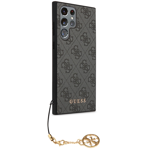 Guess 4G Charms Collection case for Samsung Galaxy S24 Ultra - blackeng