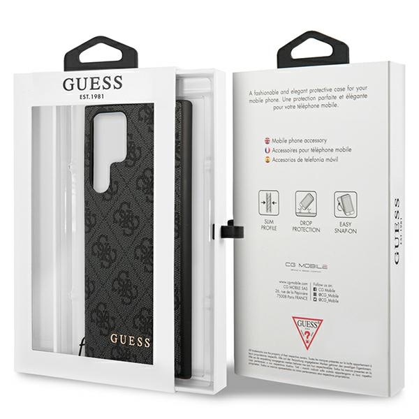 Guess 4G Charms Collection case for Samsung Galaxy S24 Ultra - blackeng