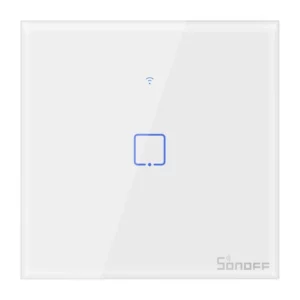 Dotykowy włącznik światła WiFi Sonoff T0 EU TX (1-kanałowy)