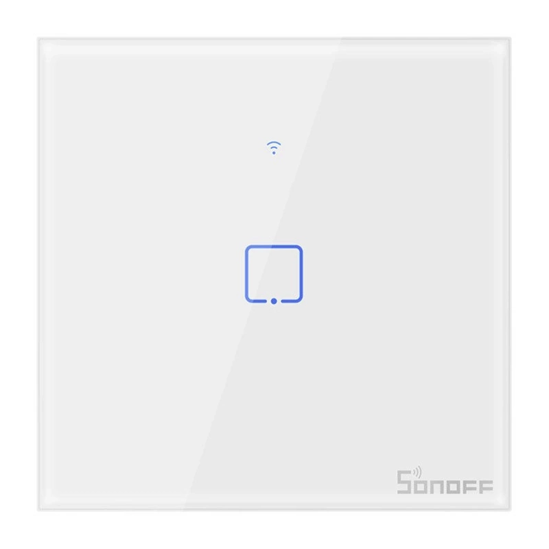 Dotykowy włącznik światła WiFi Sonoff T0 EU TX (1-kanałowy)