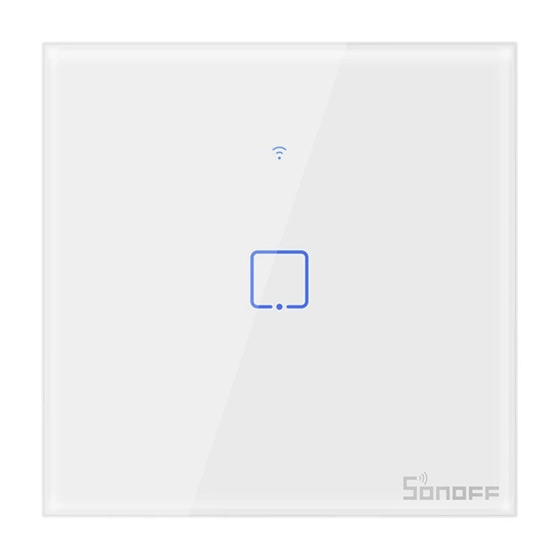 Dotykowy włącznik światła WiFi + RF 433 Sonoff T1 EU TX (1-kanałowy)