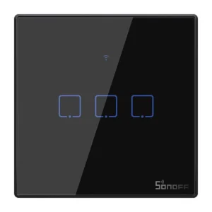 Dotykowy włącznik światła WiFi + RF 433 Sonoff T3 EU TX (3-kanałowy)