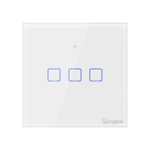 Dotykowy włącznik światła WiFi + RF 433 Sonoff T1 EU TX (3-kanałowy)