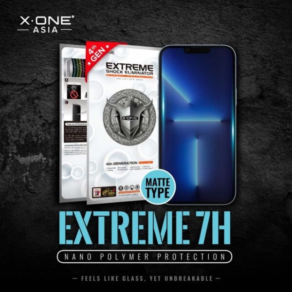 X-ONE Extreme Shock Eliminator 4th gen. (Matte Series) - for iPhone 14 Pro Max/15 Plus