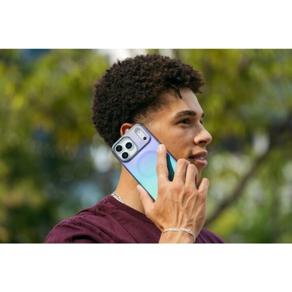 ZAGG case MILAN SNAP compatible with MagSafe for IPHONE 17 Pro Max raven feather