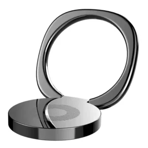 Uchwyt pierścień, ring holder Baseus Privity do telefonu (czarny)