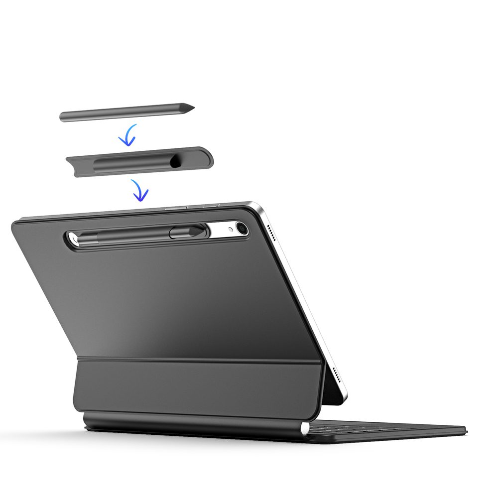 Dux Ducis Keyboard (MK Series) Case with Bluetooth Keyboard for Samsung Galaxy Tab S9 / S8 / S7 - Blackeng