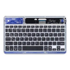 Dux Ducis Keyboard (CK Series) Wireless for Laptop / Tablet / Phone - Transparenteng