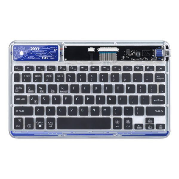 Dux Ducis Keyboard (CK Series) Wireless for Laptop / Tablet / Phone - Transparenteng
