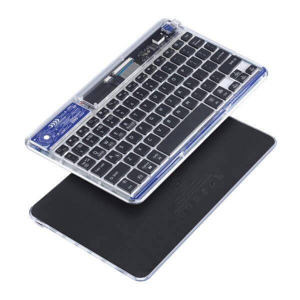 Dux Ducis Keyboard (CK Series) Wireless for Laptop / Tablet / Phone - Transparenteng