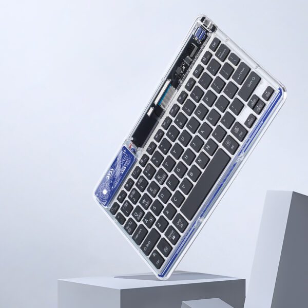 Dux Ducis Keyboard (CK Series) Wireless for Laptop / Tablet / Phone - Transparenteng