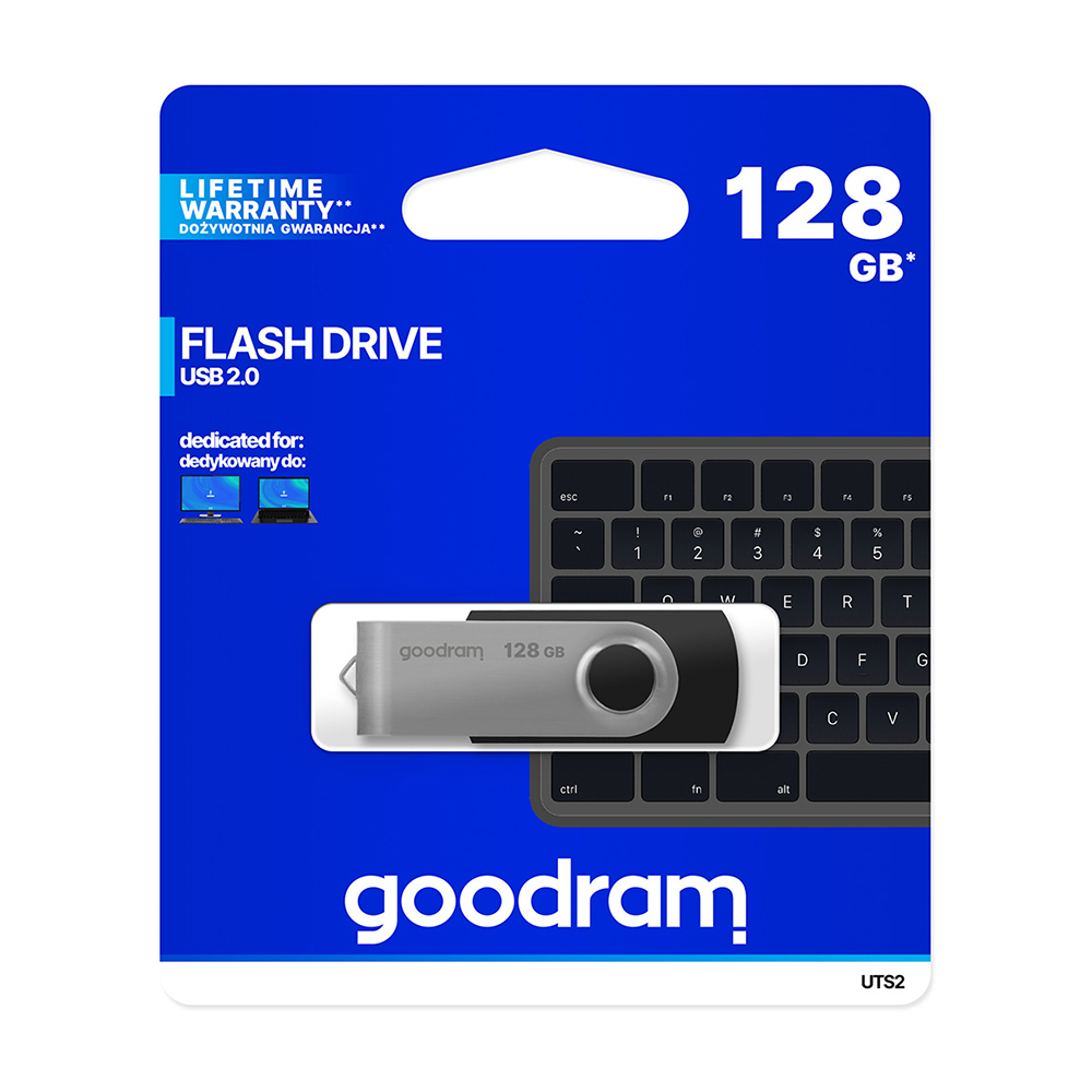 175952_oryg Goodram pendrive 128GB USB 2.0 UTS2 black