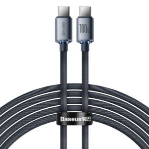 Baseus CAJY000701 USB-C - USB-C PD cable 100W 5A 480Mb/s 2m - blackeng