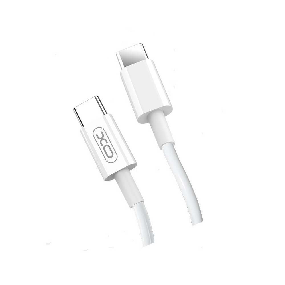 179411_oryg XO cable NB124 PD USB-C - USB-C 1,0 m white