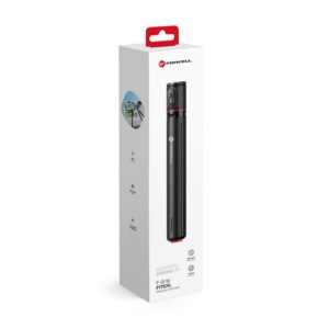 FORCELL F-GRIP F170XL automatic selfie stick with remote controler tripod black