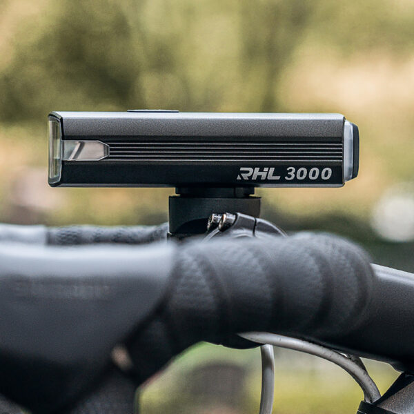 Wozinsky Front Bike Light + USB-C Cable (3000 lm) - Blackeng