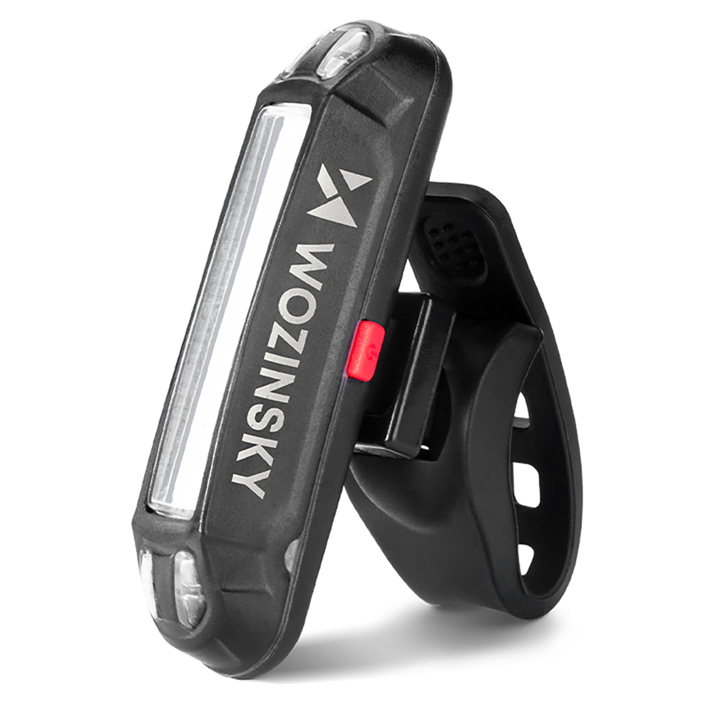 Wozinsky WSBLB2 Front (400 lm) and Rear USB-C Bike Light Set - Blackeng