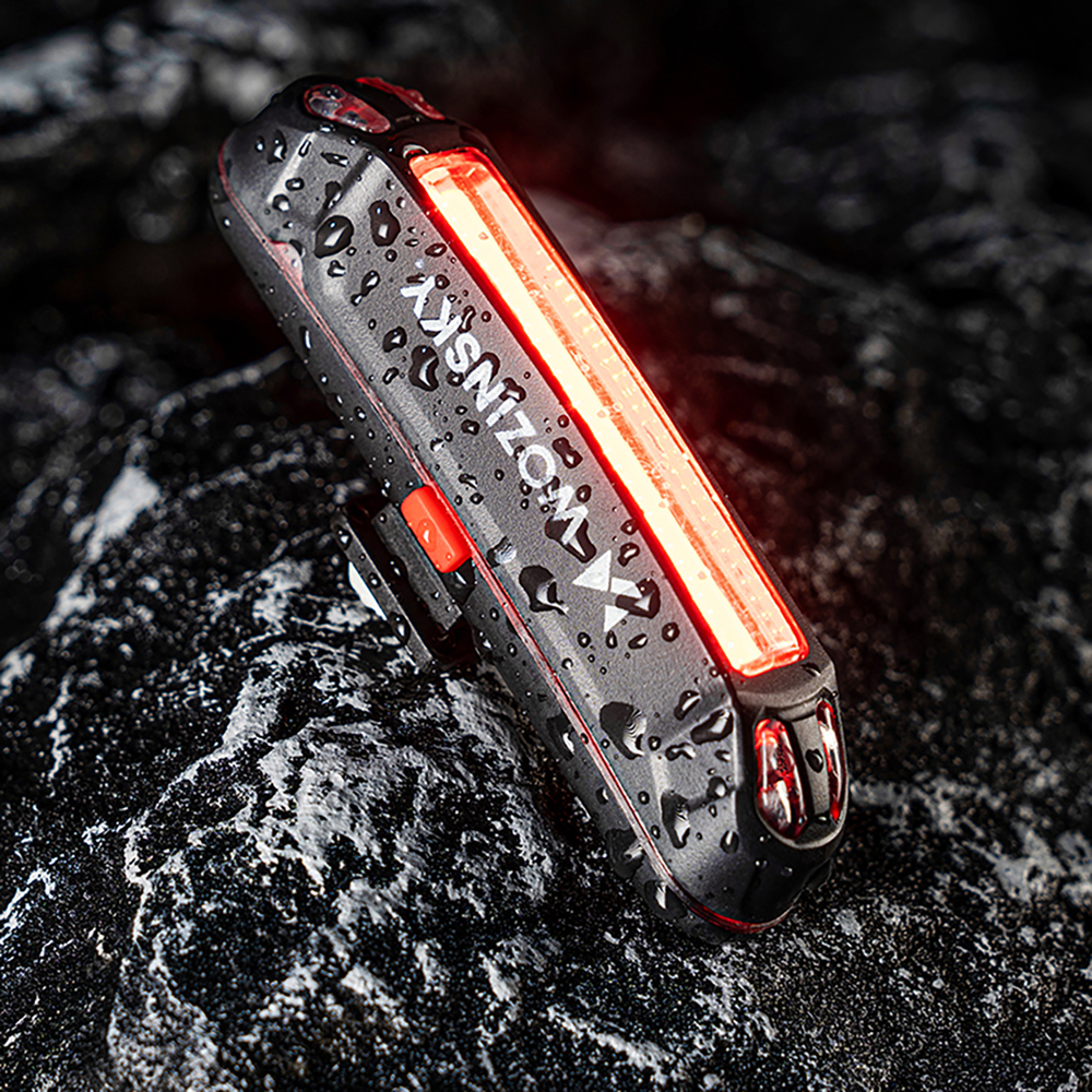 Wozinsky WSBLB2 Front (400 lm) and Rear USB-C Bike Light Set - Blackeng
