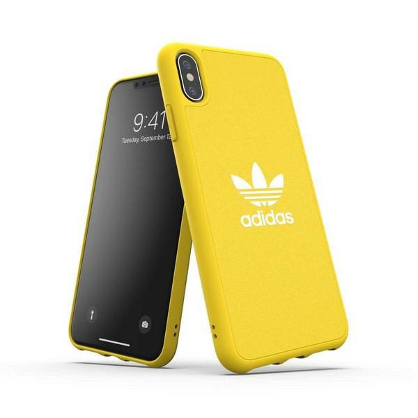 Adidas Molded Case Canvas case for iPhone Xs Max - yelloweng