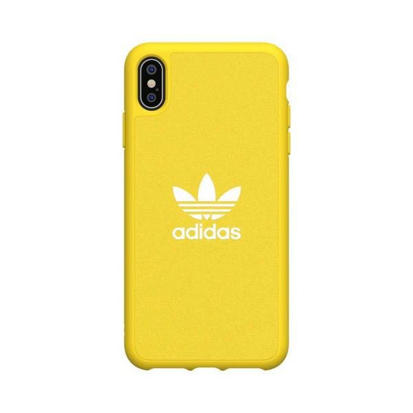 Adidas Molded Case Canvas case for iPhone Xs Max - yelloweng