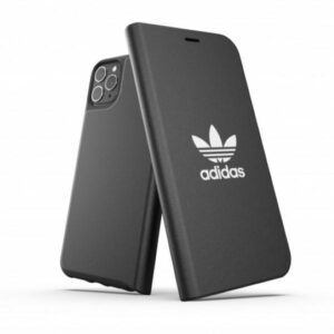 C Adidas OR Booklet Case Basic for iPhone 11 Pro Max - Black and Whiteeng